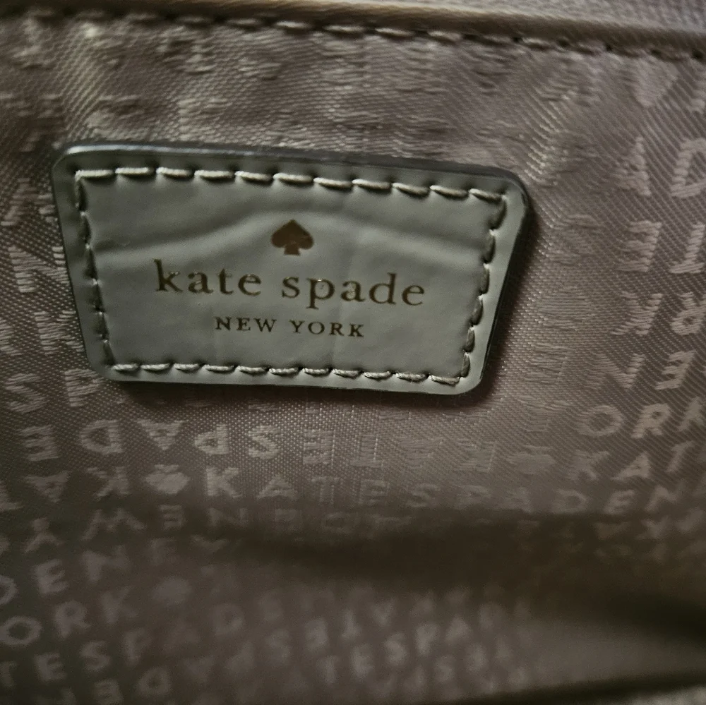 Kate Spade French Gray Croc Knightsbridge Doris Satchel - Picture 10 of 13
